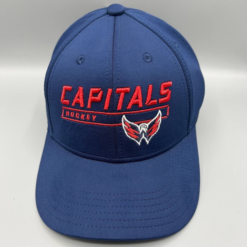 Washington Capitals Hat Youth Blue Embroidered NHL Strap Back Cap New
